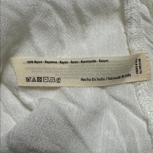 Free People Coconuts All Day Macrame Asymmetrical Hem Maxi Boho Beach Dress XS - Picture 13 of 13